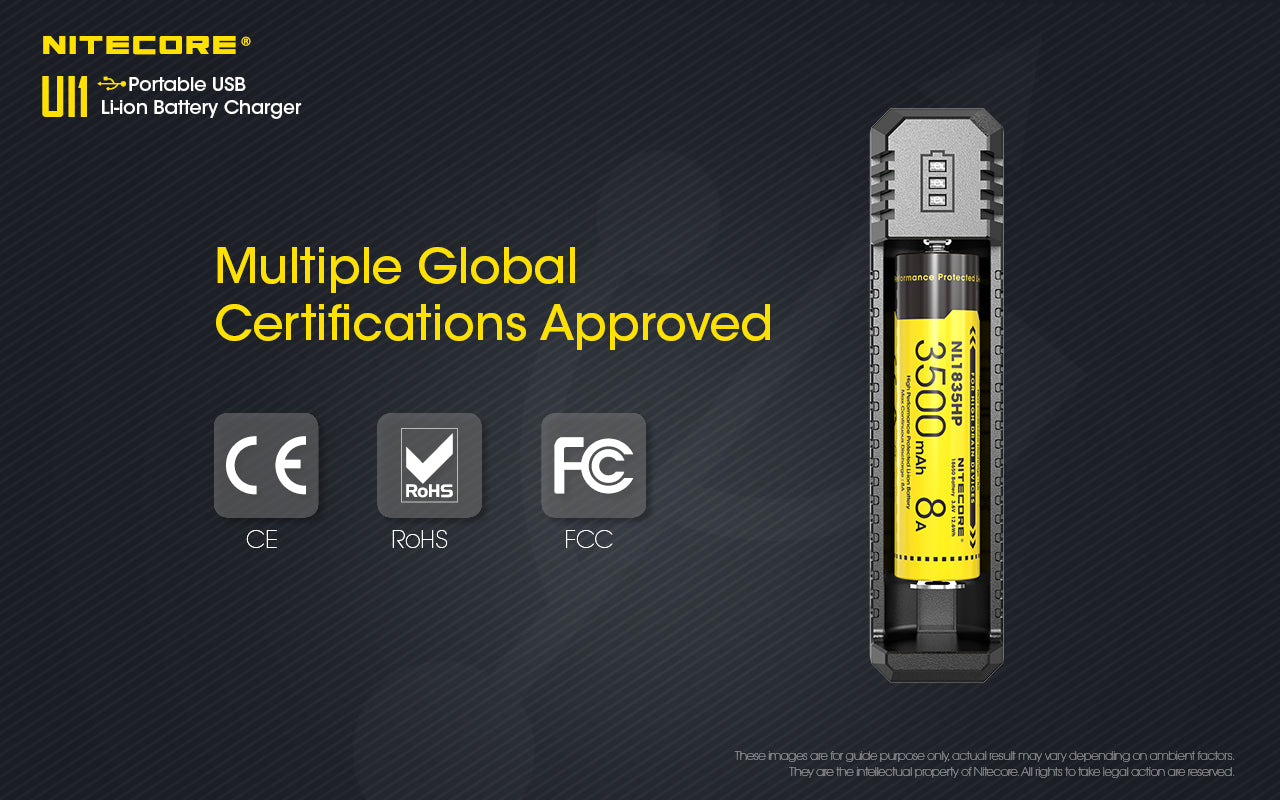 NITECORE UI1 1-Slot Universal Battery Charger