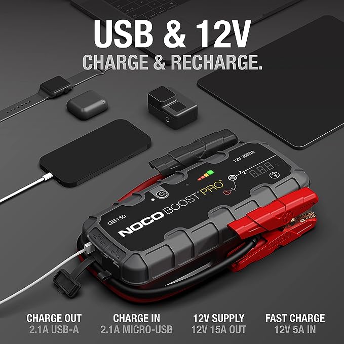 NOCO Genius Boost 3000A Jump Starter