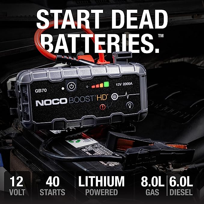 NOCO Genius Boost 2000A Jump Starter