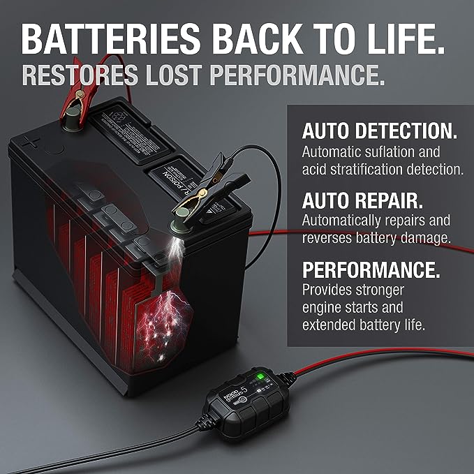 NOCO Genius 5 - 5 Amp 6V and 12V Smart Charger