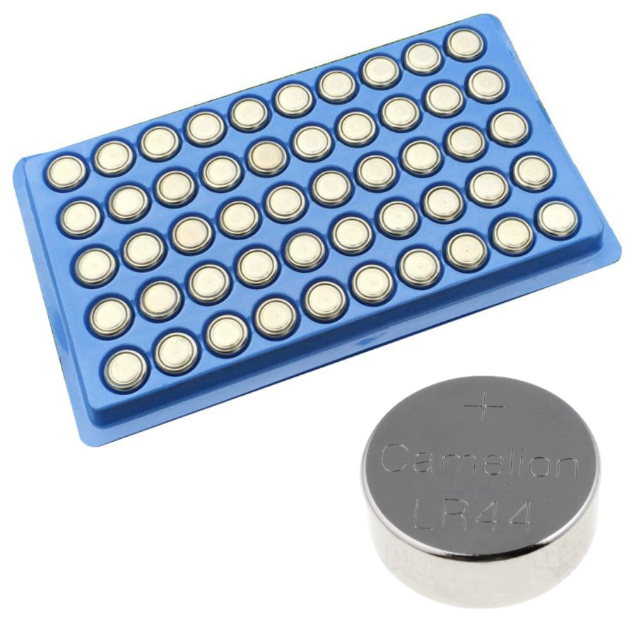 Camelion AG13 / 357 / LR44 1.5V Coin Cell Battery Pack of 50