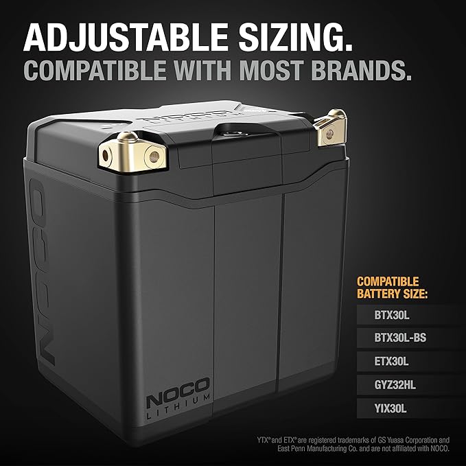 NOCO NLP30 Size 30 Lithium Powersport Battery