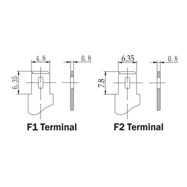 Bright Way BW1250 12V 5Ah F1/ F2 Terminal AGM Rechargeable Battery - Battery Liquidator