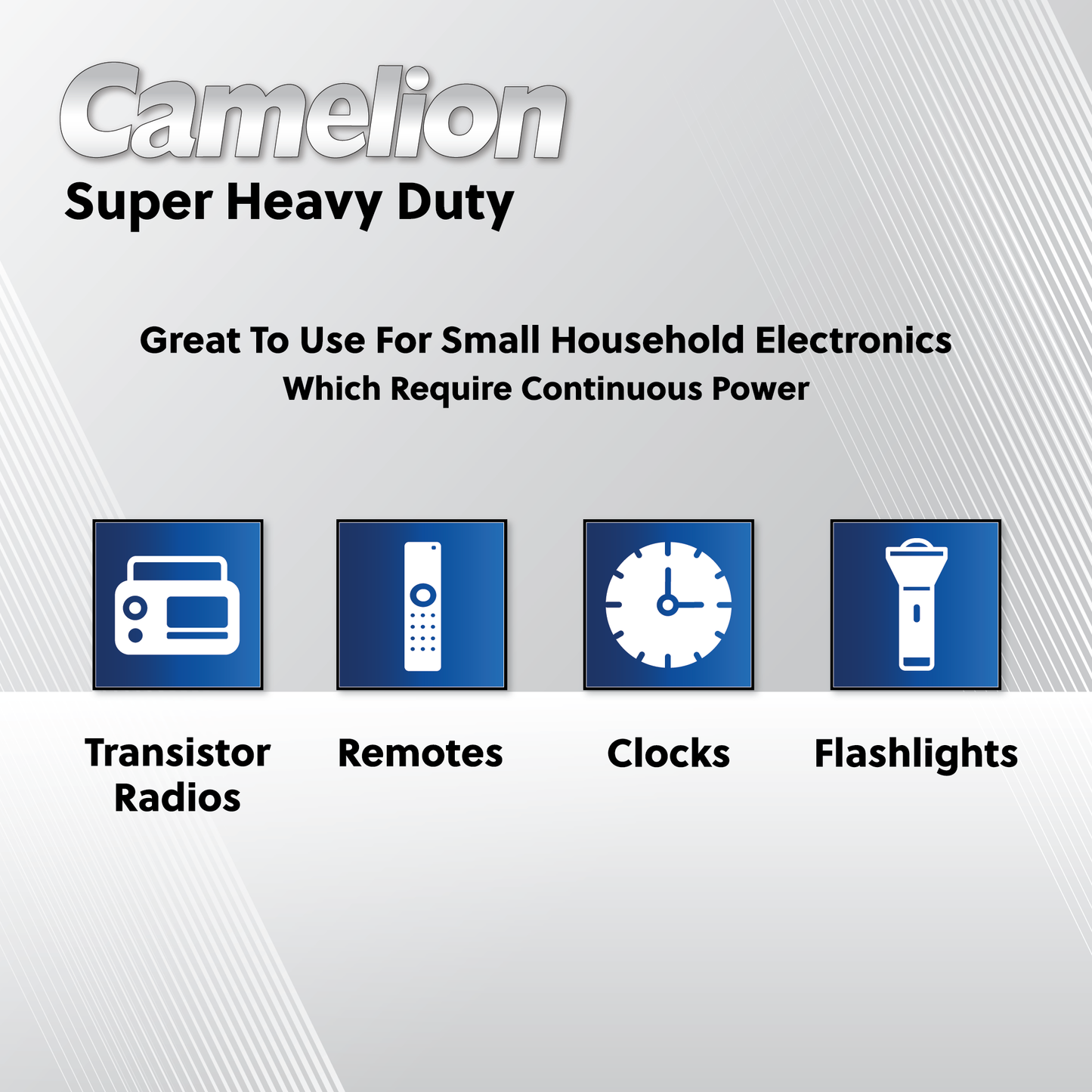 Camelion AAA Super Heavy Duty Batteries Pack of 4
