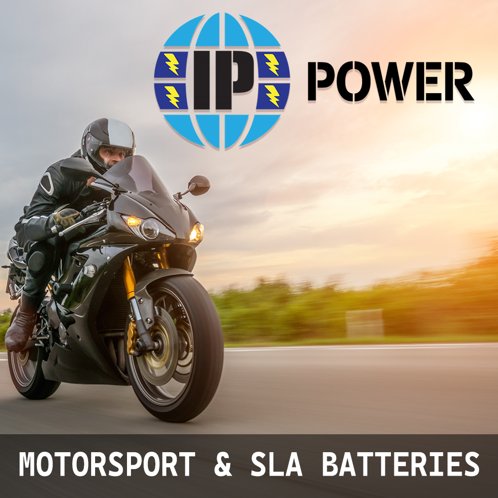 IP Power IPX5L-BS AGM Motorsport Battery