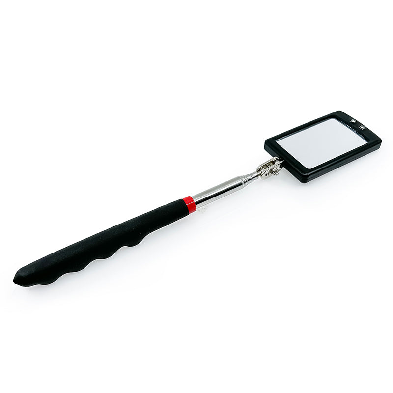 Flipo Reveal Telescoping Inspection Tool with LED Lighted Mirror