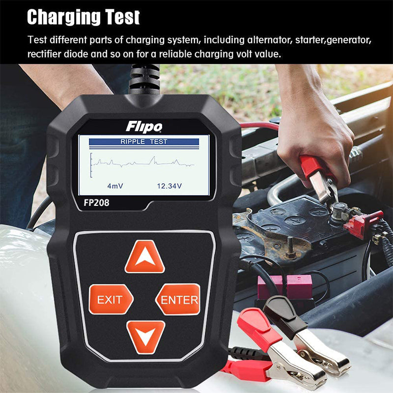 Flipo FP208 100-2000CCA Digital Battery Tester