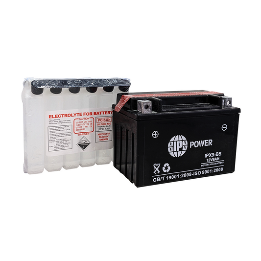 IP POWER IPX9-BS AGM Motorsport Battery