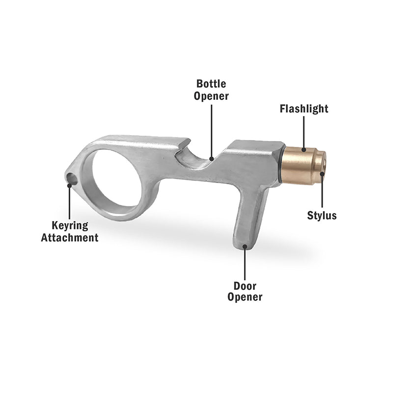 Flipo Safe Key Contactless LED Keychain Multi-Tool