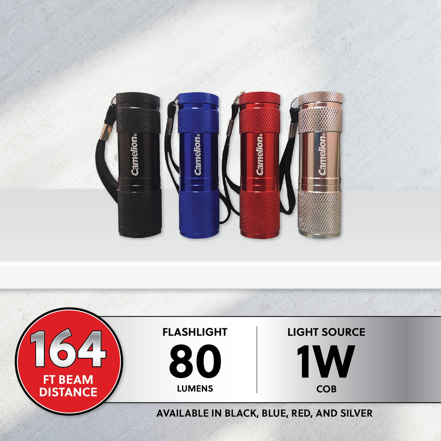 Camelion T20 COB LED Flashlight