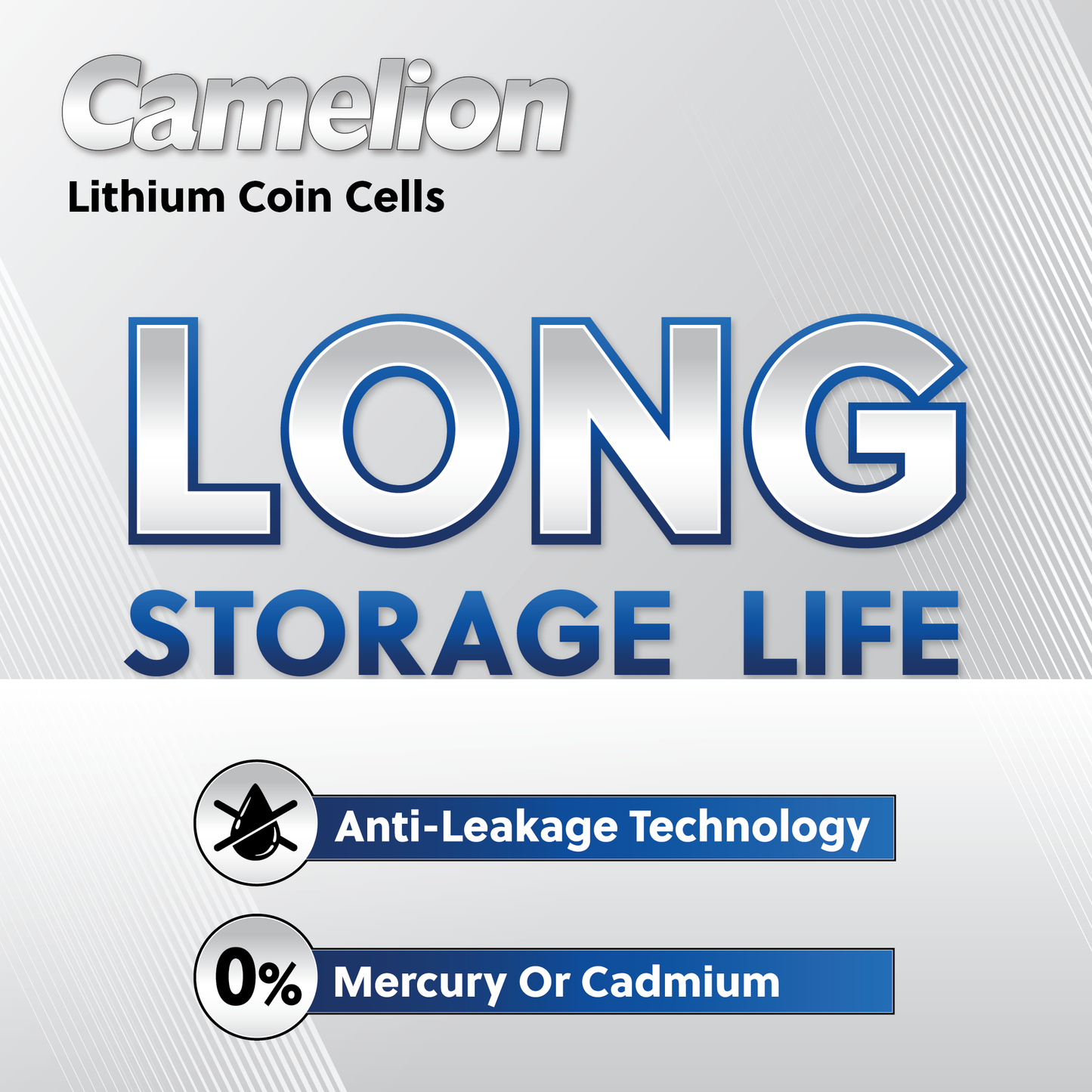 Camelion CR3032/ 3032 3V Lithium Coin Cell Batteries Pack of 12