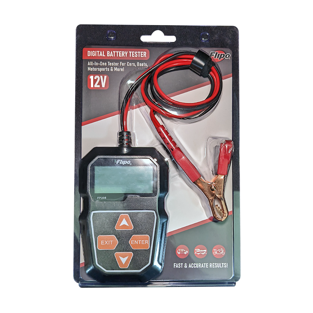 Flipo FP208 100-2000CCA Digital Battery Tester