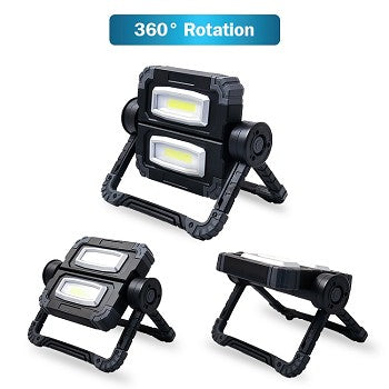 wholesale, wholesale work lights, worklights, garage lights, shop lights, dual work light, COB LED light, 20W light, flashlights, wholesale flashlight, wholesale area lighting