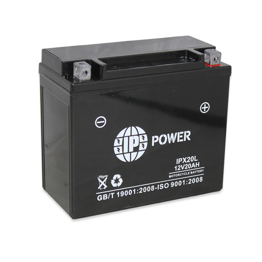 IP Power IPX20L-BS AGM Motorsport Battery