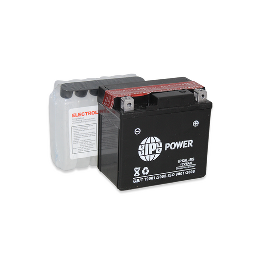 IP Power IPX5L-BS AGM Motorsport Battery