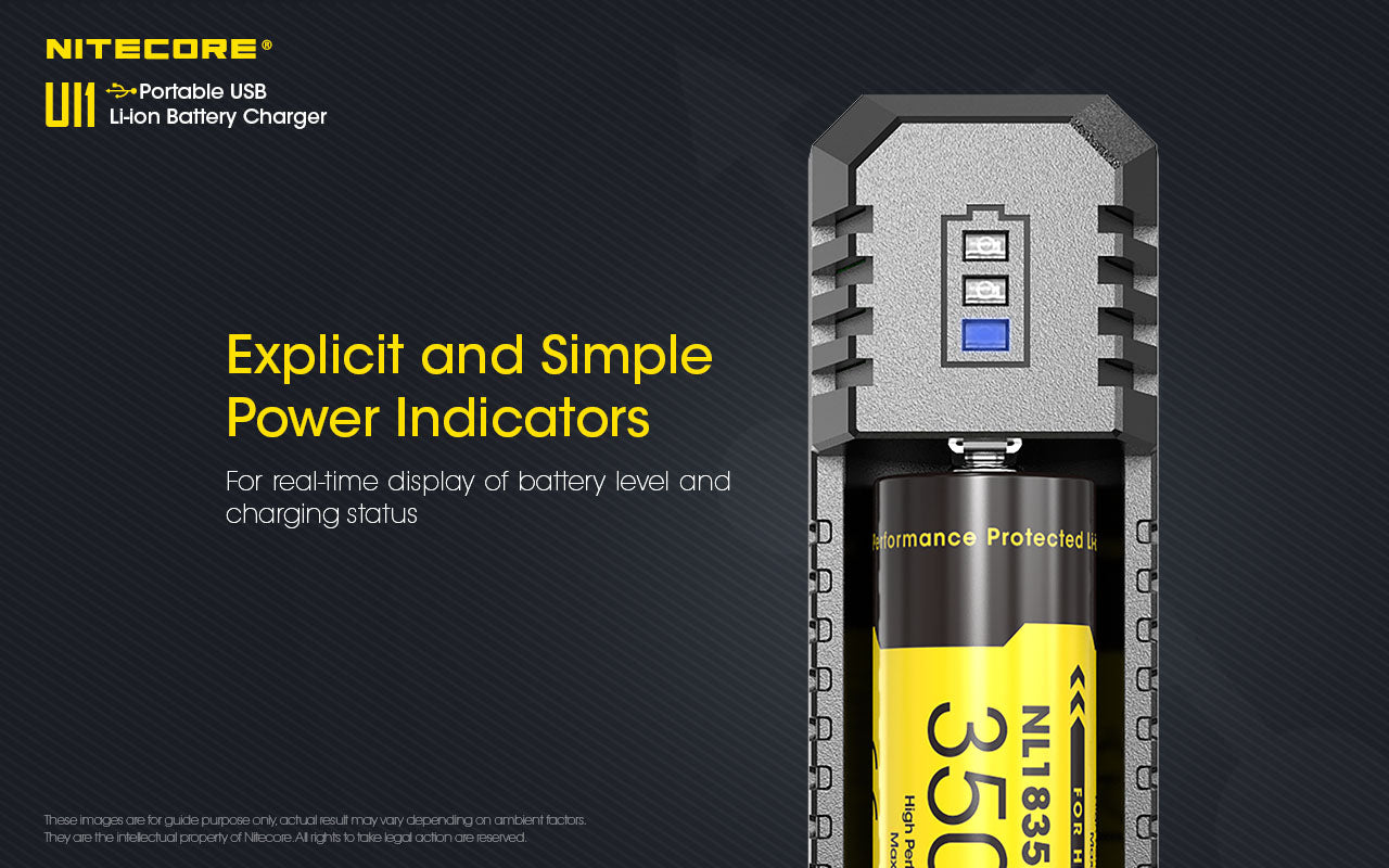 NITECORE UI1 1-Slot Universal Battery Charger