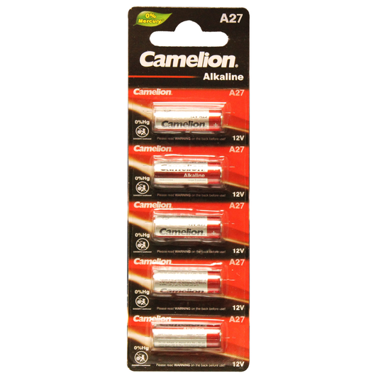 Camelion A27 12V Alkaline Batteries Pack of 5