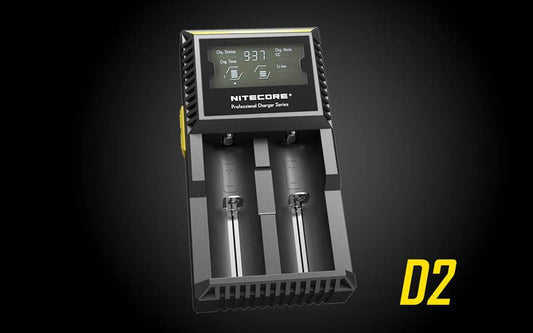 Nitecore D2 Digital 2-slot Universal Battery Charger