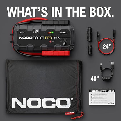 NOCO Genius Boost 3000A Jump Starter