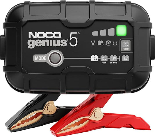 NOCO Genius 5 - 5 Amp 6V and 12V Smart Charger