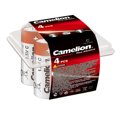 Camelion C Plus Alkaline Batteries Pack of 4