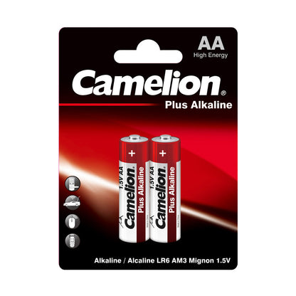 Camelion AA Plus Alkaline Batteries Pack of 2