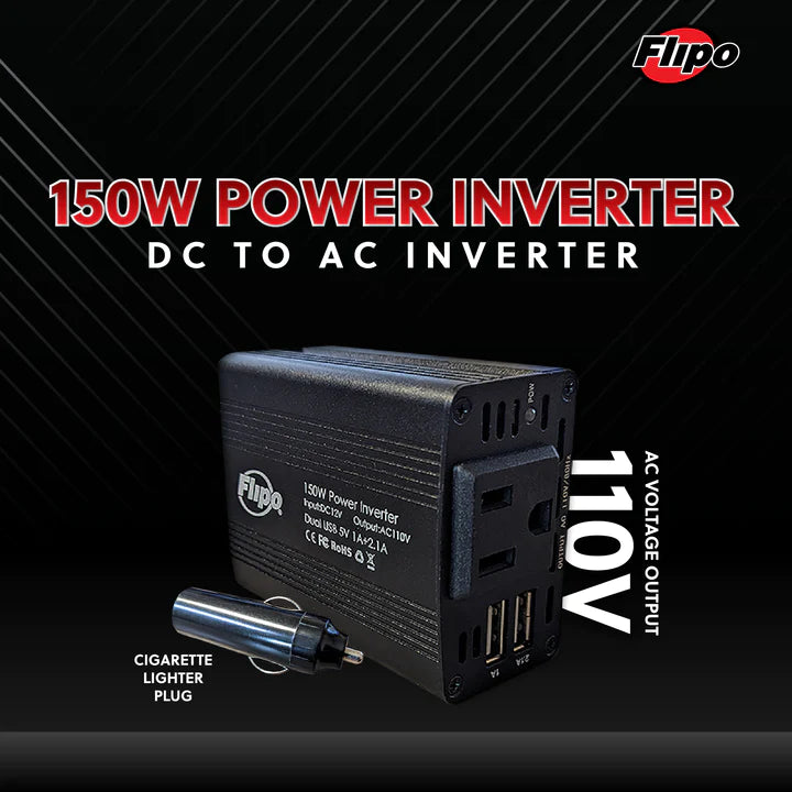 Flipo 150W Power Inverter
