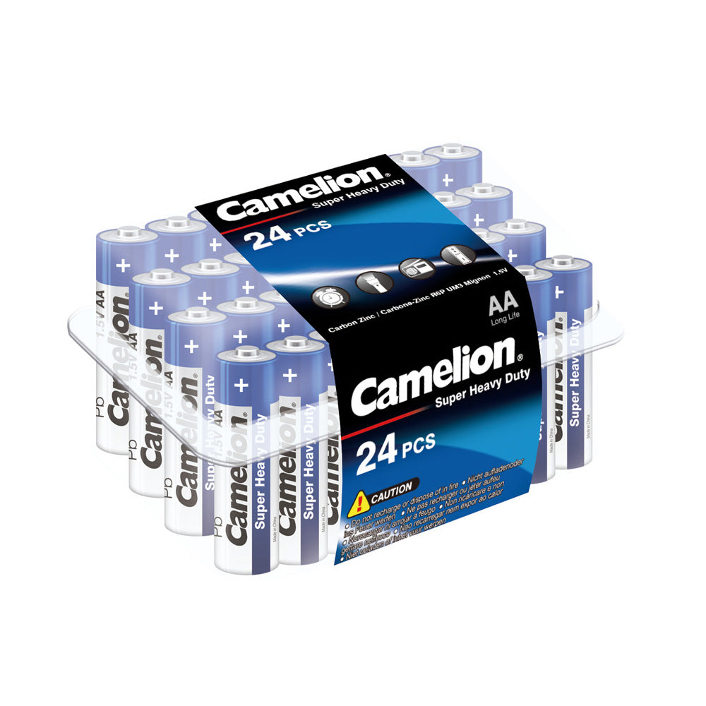 Camelion AA Super Heavy Duty Batteries Pack of 24