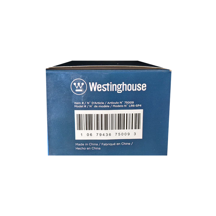 Westinghouse AA Dynamo Alkaline Batteries Pack of 60