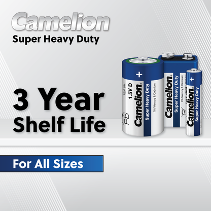 Camelion AA Super Heavy Duty Batteries Pack of 4
