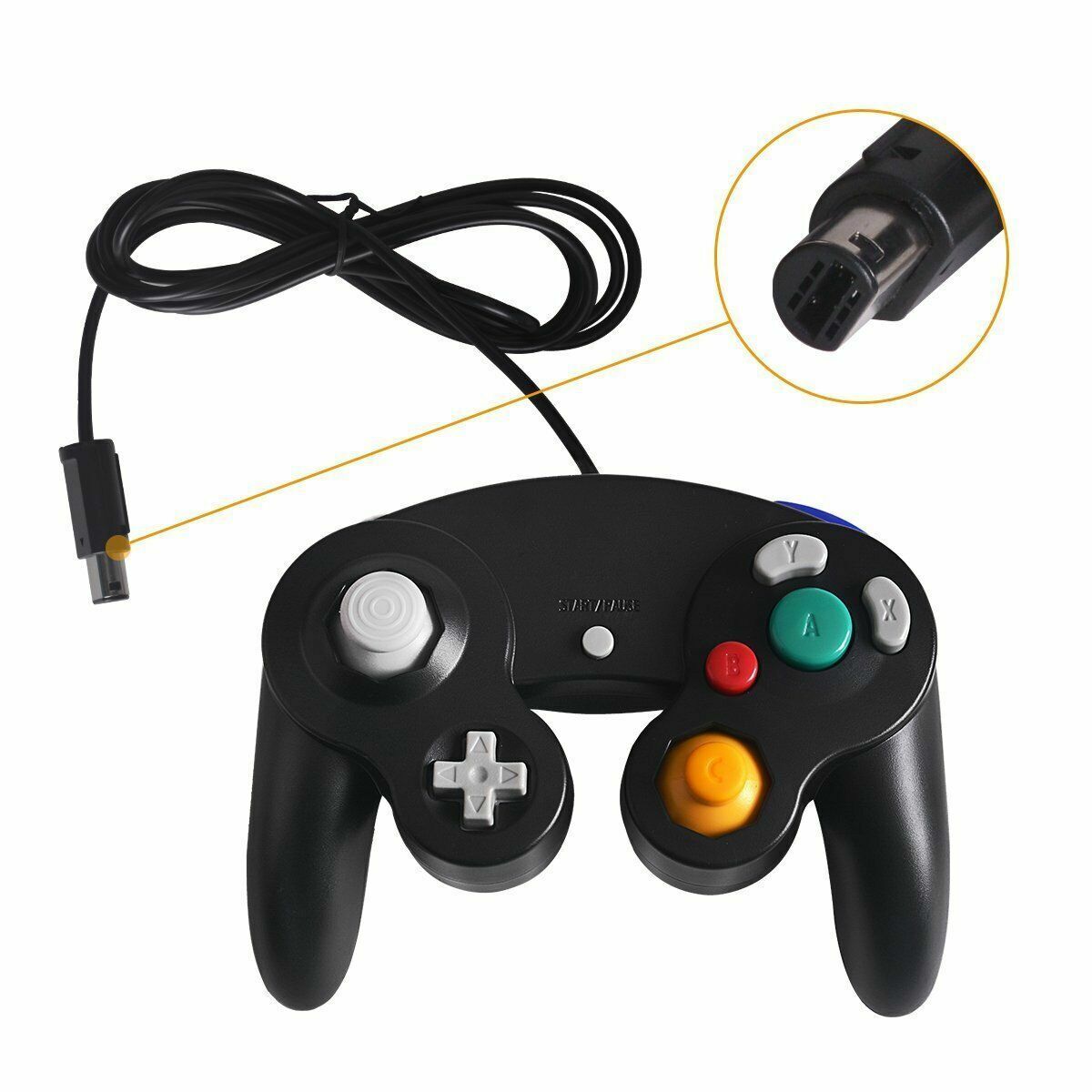 New NGC GameCube Controller Compatible with Wii U Console - Battery World