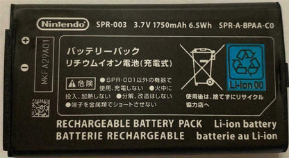 New OEM Genuine Replacement Battery Nintendo 3DS XL SPR-003 Battery - Battery World