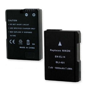 Nikon En-El14 En-El14a Battery Replacement - Battery World