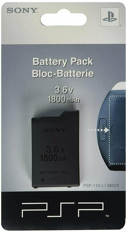 Rechargeable Battery for Sony PSP-110 PSP-1001 PSP 1000 Fat New 3.6V - Battery World