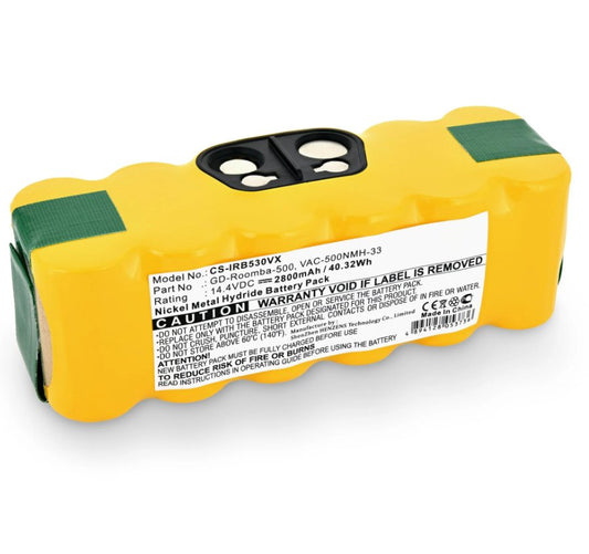 Roomba Battery iRobot 500 600 650 700 800 780 790 880 960 580 Battery and More - Battery World