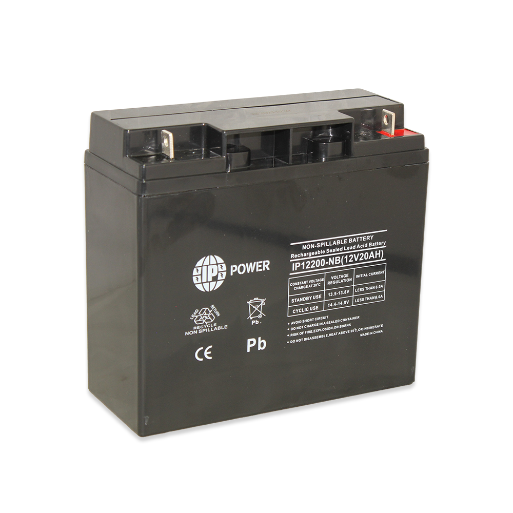 IP POWER IP12200-NB 12V 18Ah SLA Rechargeable Battery