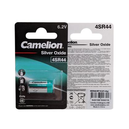 Camelion 4SR44 Silver Oxide Battery