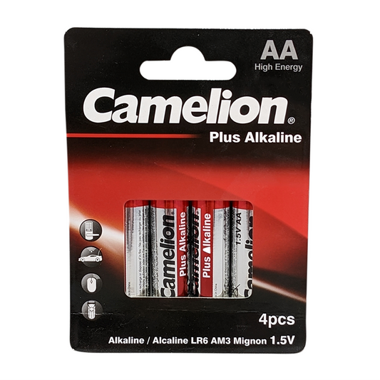 Camelion AA Plus Alkaline Batteries Box Pack of 4