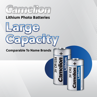 Camelion CR123A/ 123 3V Lithium Battery