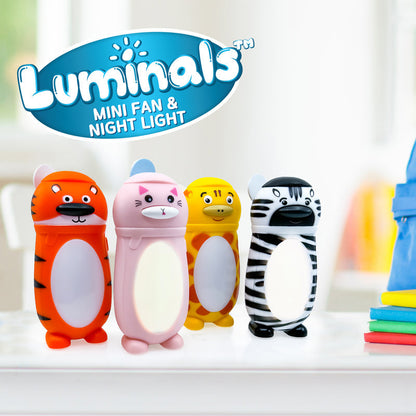 Flipo Luminals™ Mini Fan & LED Night Light