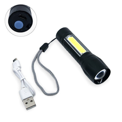 Flipo Micro Stinger Rechargeable COB LED Flashlight