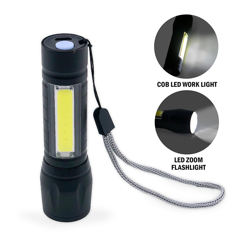 Flipo Micro Stinger Rechargeable COB LED Flashlight