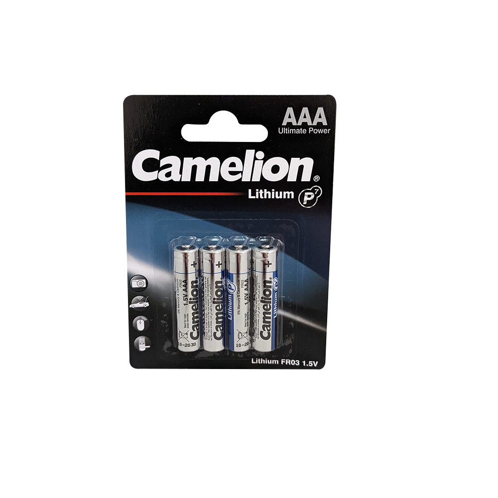 Camelion AAA P7 Lithium Batteries Pack of 4