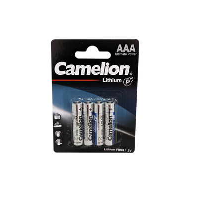 Camelion AAA P7 Lithium Batteries Pack of 4