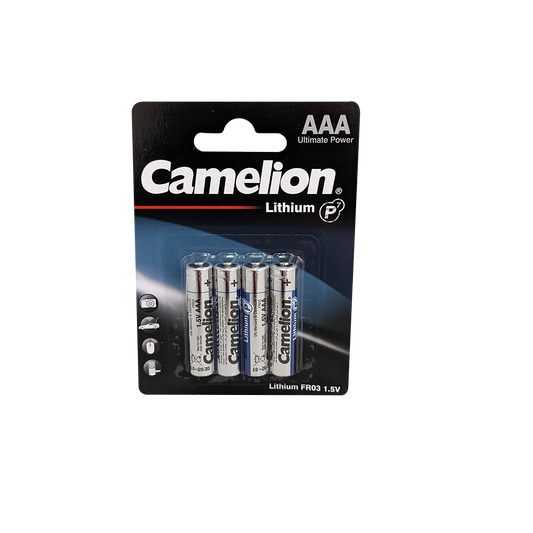 Camelion AAA P7 Lithium Batteries Pack of 4