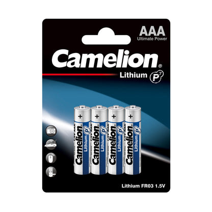 Camelion AAA P7 Lithium Batteries Pack of 4