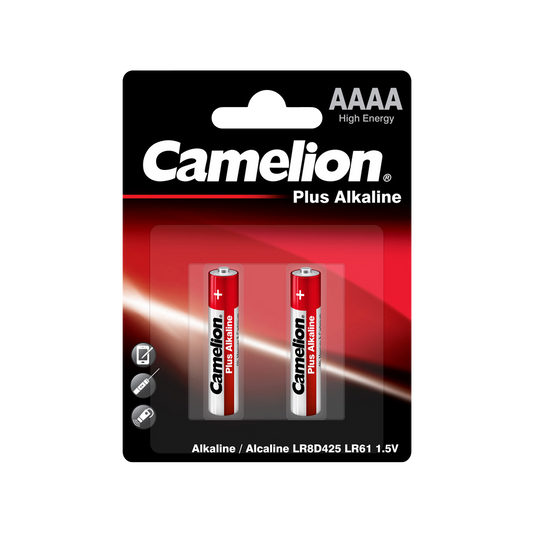 Camelion AAAA Plus Alkaline Batteries Pack of 2