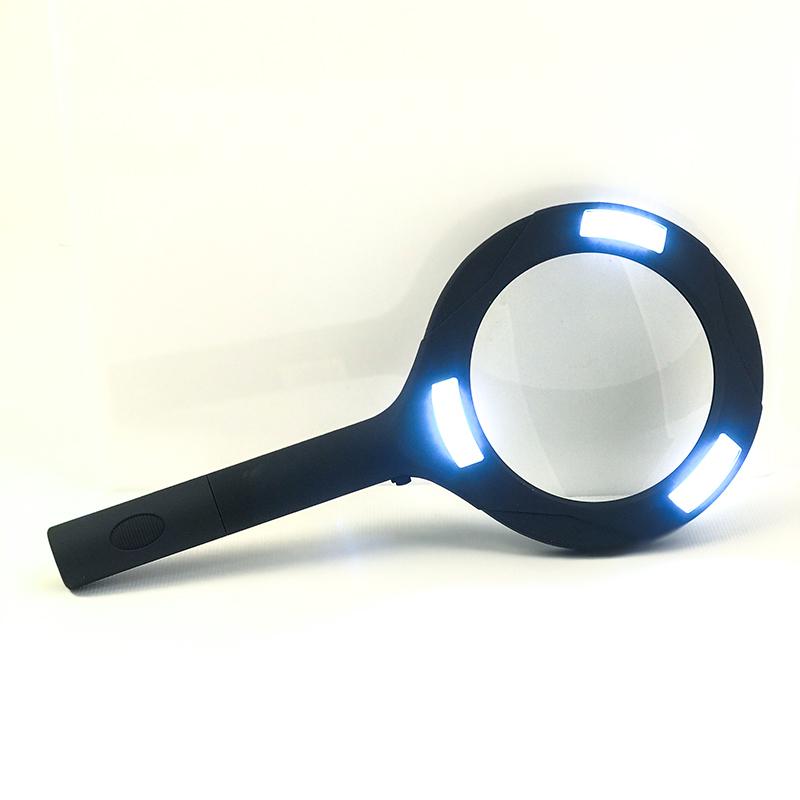 Flipo Magnifying COB LED Cyclops Glass Super Bright Flashlight
