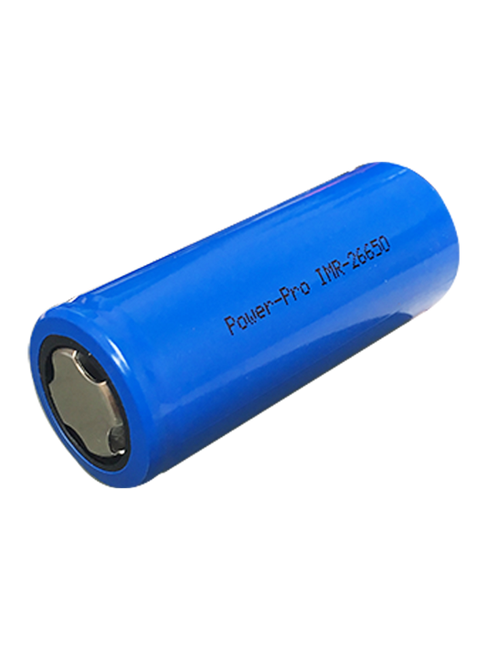 PowerPro Unprotected 26650 Li-ion 3.7V 4200mAh Rechargeable Battery