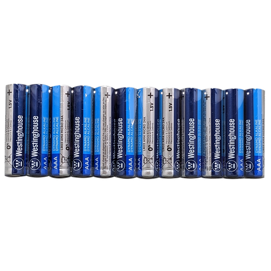 Westinghouse AAA Dynamo Alkaline Batteries Pack of 12